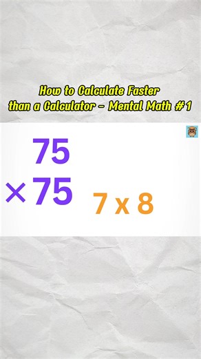How to Calculate Faster than a Calculator - Mental Math #1 | math
