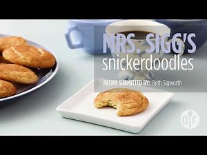 How to Make Mrs. Sigg's Snickerdoodles | Cookie Recipes | Allrecipes.com