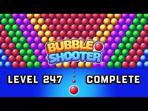 🎯 Bubble Shooter Level 247 | Perfect Aim & Full Walkthrough 💥 Bubble Shooter Gameplay | IVYGAMES