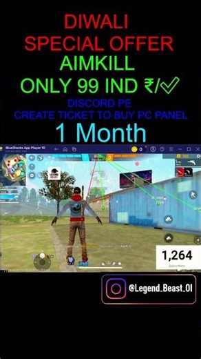 LEGEND BEAST FREE FIRE PC PANEL OB50 | AIMKILL + TELEPORT + DOWNKILL + JOYSTIC SPEED | 100% SAFE ✅