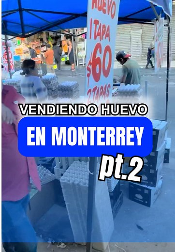 Vlog de venta de huevo en Monterrey: día a día