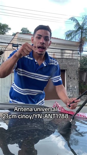 Antena Universal para Carros - Guia de Substituição e Uso