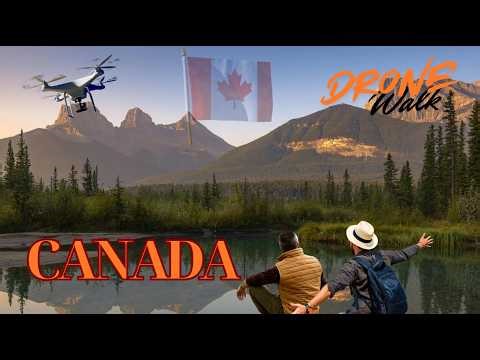 Canada 4K Scenic Journey & Drone View – Explore the Vast Beauty of the Great North