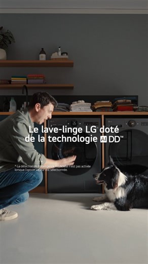 De la première lessive à la dernière étape, la machine à laver LG garantit un lavage plus intelligent. Grâce à la technologie AI DD™, elle optimise automatiquement le cycle selon le contenu du linge tout en prenant soin de vos vêtements. من أول غسلة إلى آخر مرحلة، تضمن آلة الغسيل LG غسيلاً أكثر ذكاءً من خلال ضبط دورة الغسيل تلقائيًا حسب نوع وكمية الملابس، مع الحفاظ على أقمشتكم بفضل تقنية AI DD™. 💎 #LG #LifesGood #AiDD™ | LG Global