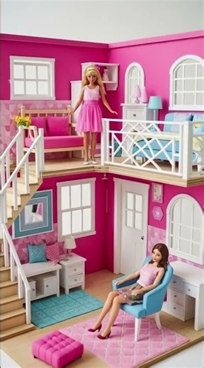 Mainan Rumah Barbie #kartun #animasi #animation
