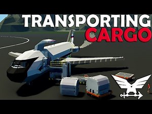 Transporting Cargo Containers! - Stormworks Gameplay