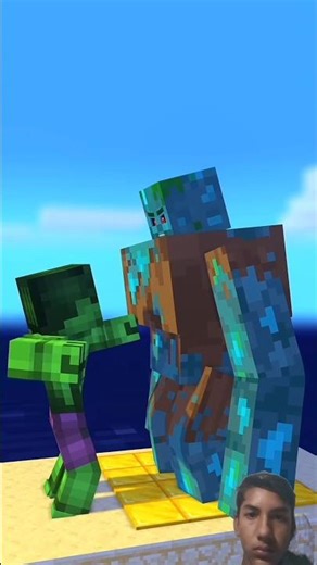 CAN STEVE DEFEAT MUTANT DROWNED | MINECRAFT ANIMATION | #minecraft #shorts #viral