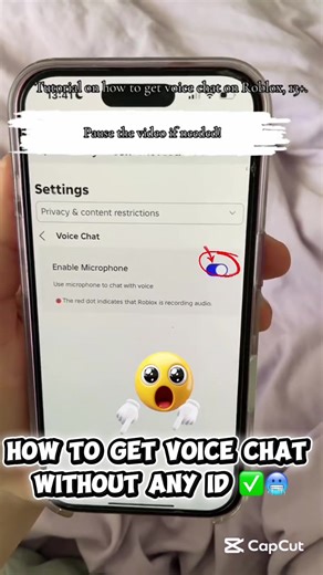 Voice chat tutorial #roblox #robloxedit #robloxfyp #robloxtiktok #viral