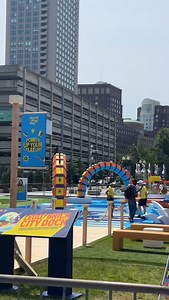 In honor of World Play Day, the LEGO group has created an interactive activation on The Greenway 🤸‍♀️ Transport into a mini city built entirely of LEGO bricks, play games, & build your own creations… all for FREE this week⛹️‍♀️🌈🛝 Get all the details via link in bio🔗 (or in the comments if you’re seeing this on Facebook💬) | The Boston Calendar