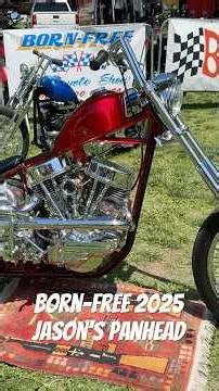 Born-Free 2025 Invited Builders | Jason Jesse's Panhead #DicEtv