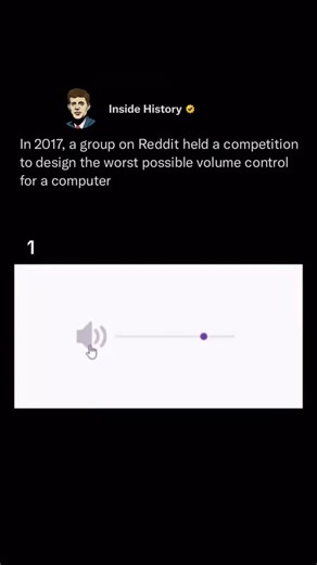 In 2017, a hilarious challenge took off on Reddit: users competed to create the worst possible volume control ever imagined for a computer! The entries were wildly creative — from sliders that moved in the opposite direction you dragged them, to knobs that adjusted volume at random, and controls that only worked if you spun your mouse in circles. Some designs went even further, hiding the volume behind endless menus or requiring users to solve puzzles just to raise the sound. The thread quickly 