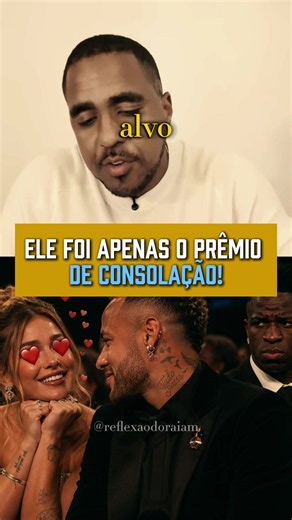 O alvo dela era o Neymar… #raiamsantos #virginia #vinijr #relacionamento #neymar