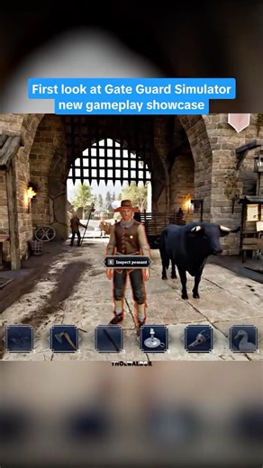 Medieval job-sim Gate Guard Simulator is coming to PC soon