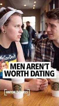 Woman says if men she's dating wants kids, he's probably toxic... should be a feminist, misogynistic