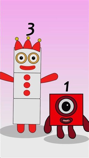 Sprunki Numberblock 3 Meets 1- Learn addition | LEARN TO COUNT #sprunki #incredibox #numberblocks