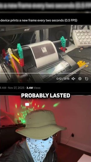 YouTuber Plays Minecraft On Printer