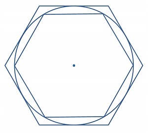 How to Estimate Pi Using Hexagons - GCSE Maths