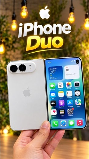 🍎 The iPhone That Folds in HALF!📱Apple iPhone Duo Foldable Phone Full Reveal & Price! 💸👀