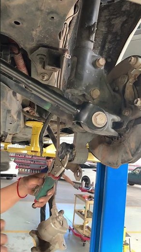 Car mechanic skills using a hammer #auto