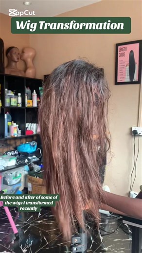 Wig maintenance services #wigtransformation
