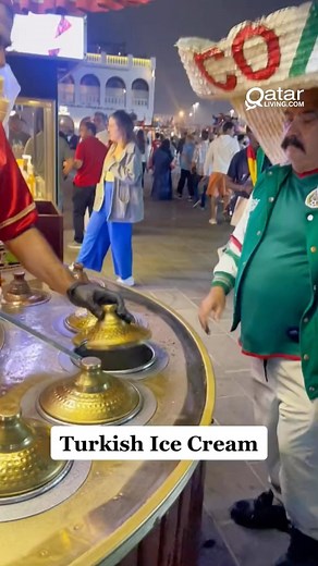 121K views · 40K reactions | This Mexican fan’s first time experience with Turkish ice cream  #Qatar #QatarLiving #Doha #DohaQatar | Qatar Living | Facebook