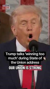 Trump talks ‘winning too much’