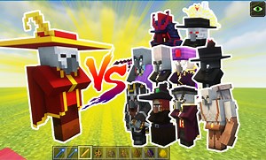 Minecraft (我的世界）：灾厄/假面BOSS VS 部分灾厄生物 1.19.2_哔哩哔哩bilibili_我的世界
