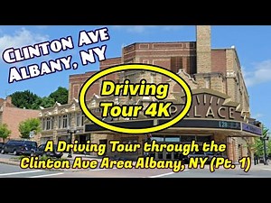 Clinton Avenue Albany NY | Driving Tour [4K]