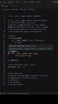 Python call Magic Method Explained 🔥 Make Objects Work Like Functions!#hitcodear#python#callmethod