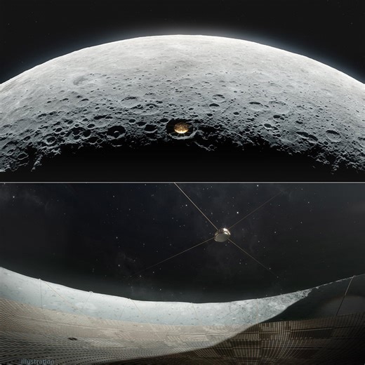 NASA Wants to Build a Lunar Crater Radio Telescope (LCRT) on the Moon's Far Side