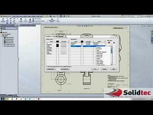 Map SolidWorks Drawing to DWG-DXF Layers