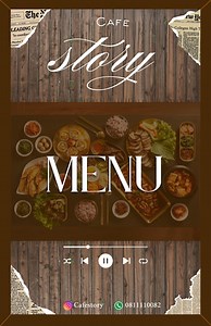 Editable Restaurant Menu Template: Printable Digital Cafe Menu - Etsy
