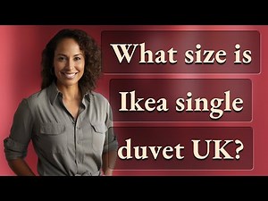What size is Ikea single duvet UK?