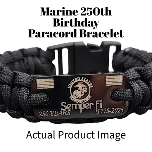 Marine Corps Gift Paracord Eagle Globe Anchor Military Veterans Mens Bracelet - Etsy