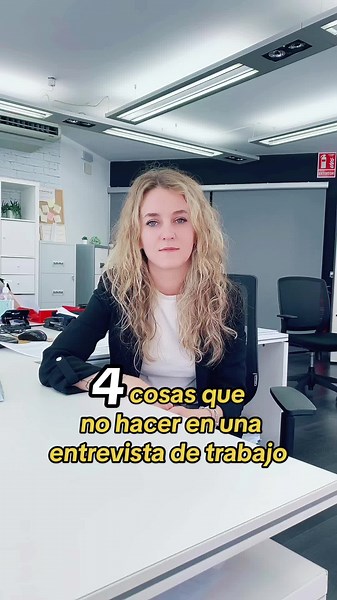 Si tienes una entrevista de #trabajo ¡No hagas esto!👆🏻 #entrevistadetrabajo #buscotrabajo #trabajar #buscoempleo