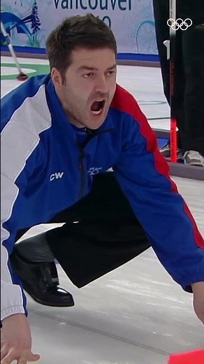One word to describe curling? INTENSE! 🥌🔥#Olympics #MilanoCortina2026 #Curling #WinterOlympics