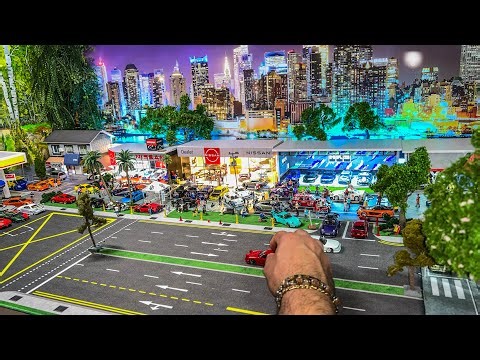 CHECK OUT THIS INCREDIBLE 1:64 SCALE DIORAMA LAYOUT | HOTWHEELS DIORAMA | MINI GT KAIDO HOUSE
