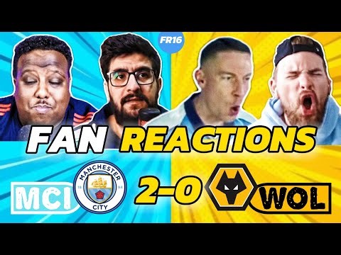 MAN CITY + RIVAL & HATERS REACTION TO MAN CITY VS WOLVES 2-0 | PREMIER LEAGUE FAN REACTION