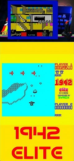 ZX SPECTRUM 1942 4 #retrogaming #retro #arcade #spectrum #SHORTS #viralshorts