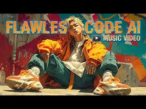 Flawless Code(완벽한 코드) AI 뮤직비디오, 힙합, 랩.