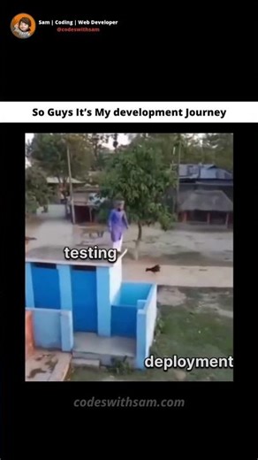 My Development Journey Look Like This | Codeswithsam #coding #programming #developer