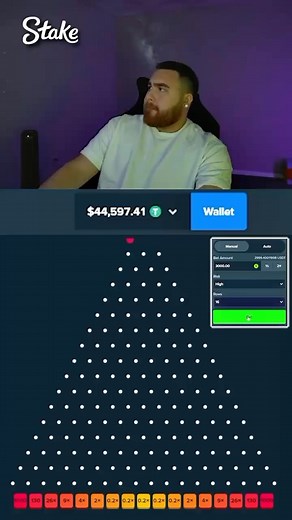 LosPollosTV on Instagram: "BIGGEST PLINKO HIT IN THE WORLD!!! @stake #stake #lospollostv #casino #kick"