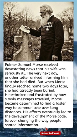 The Tragedy That Inspired Morse Code 😢📡 #historyfacts #didyouknow #americanheroes
