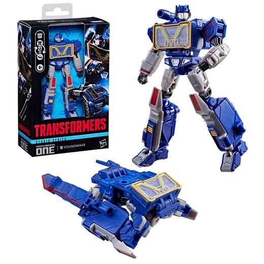 Transformers Studio Series Soundwave, Transformers ONE 5-inch Action Figure, 8+ | Zavvi UK