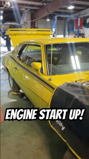 POV: You Just About to WAKE UP a 1970 LEGEND 😳🔊 | 1970 Mercury Cougar Eliminator 428 Engine Start