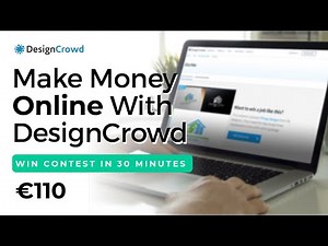 Make Money Online with DesignCrowd - Online Earning DesignCrowd Payment Proof Inside!