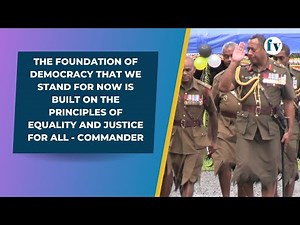 Commander Ro Jone Kalouniwai's address to new RFMF recruits | 26/05/2023