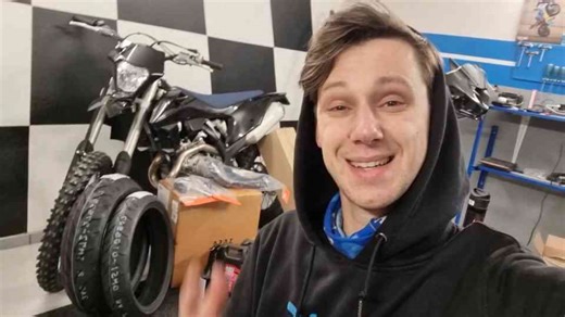 Custom KTM EXC-F 450 Stunt Build