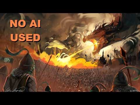 The Dragon Smog (Official Hand-Drawn 4k Music Video)[Full Color Version] - B. Boyd