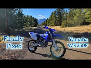 First Ride on My Fixed Yamaha WR250F — Finally Back on the Road!
